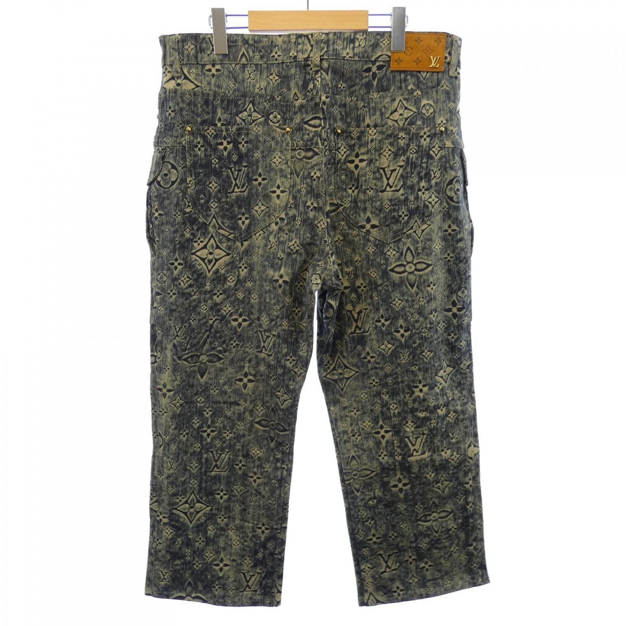 ルイヴィトン LOUIS VUITTON モノグラムテーラードデニムパンツ HOD02WTC6 ジーンズ