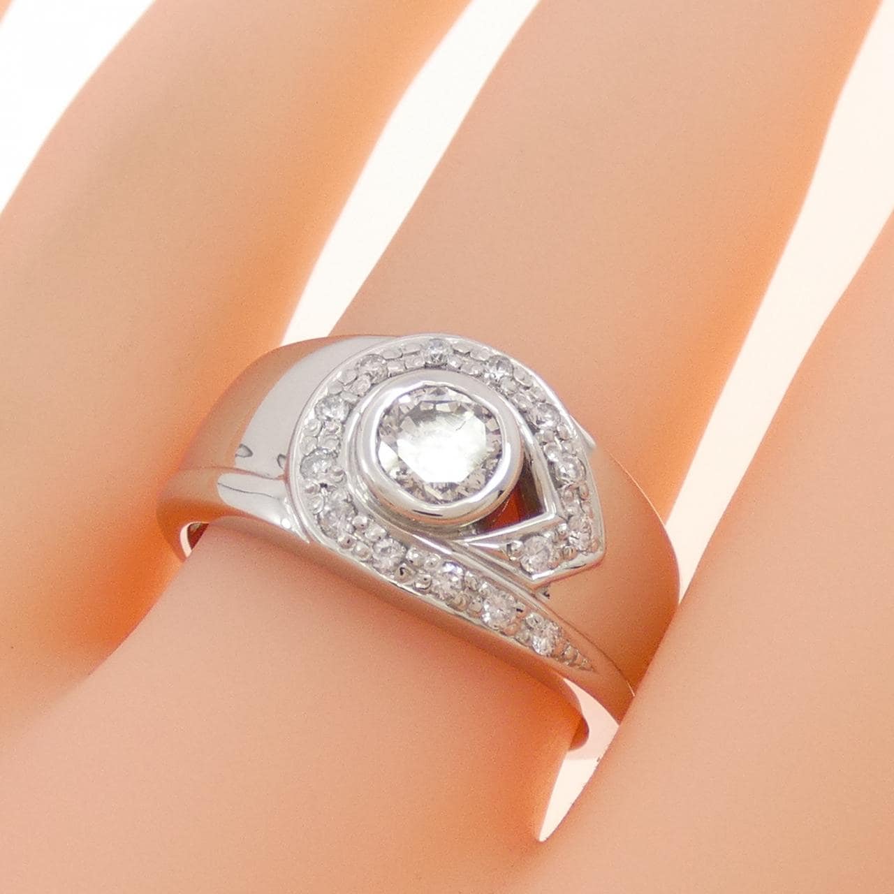 PT900 ダイヤモンド リング 0.508CT