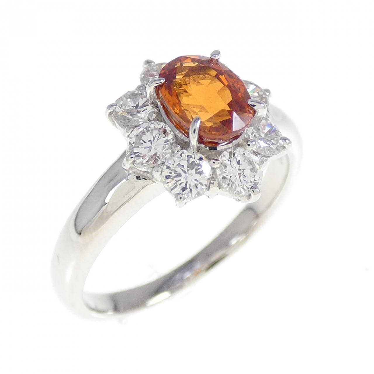 PT900 ガーネット リング 1.008CT