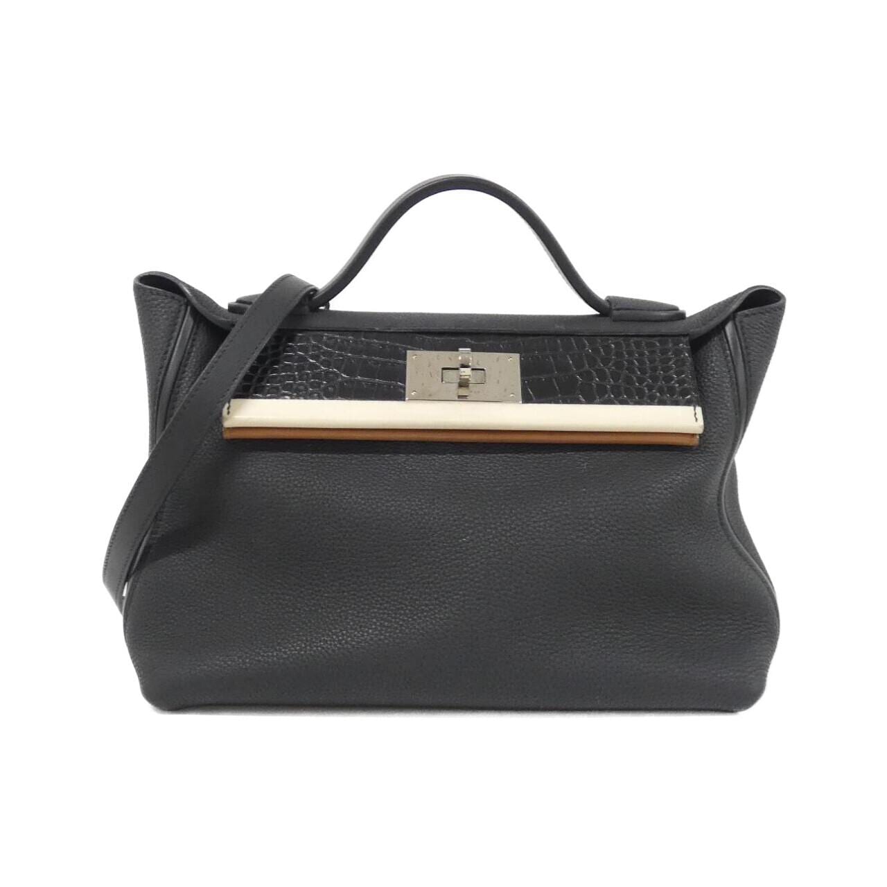 エルメス ヴァンキャトル ヴァンキャトル パッチワーク 29cm 080160CK バッグ