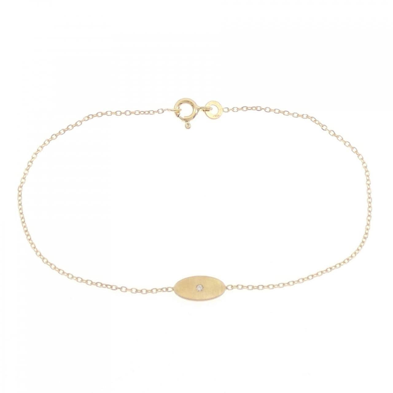 750YG ダイヤモンド ブレスレット