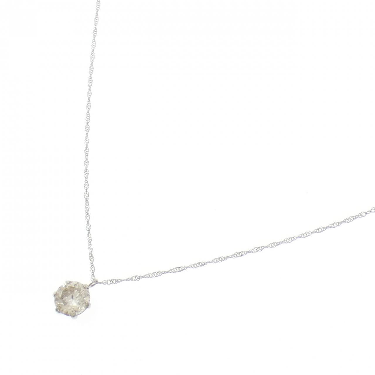 PT900/PT850单钻鑽石項鍊，0.70克拉