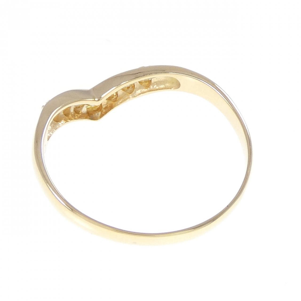 K18YG ダイヤモンド リング 0.30CT