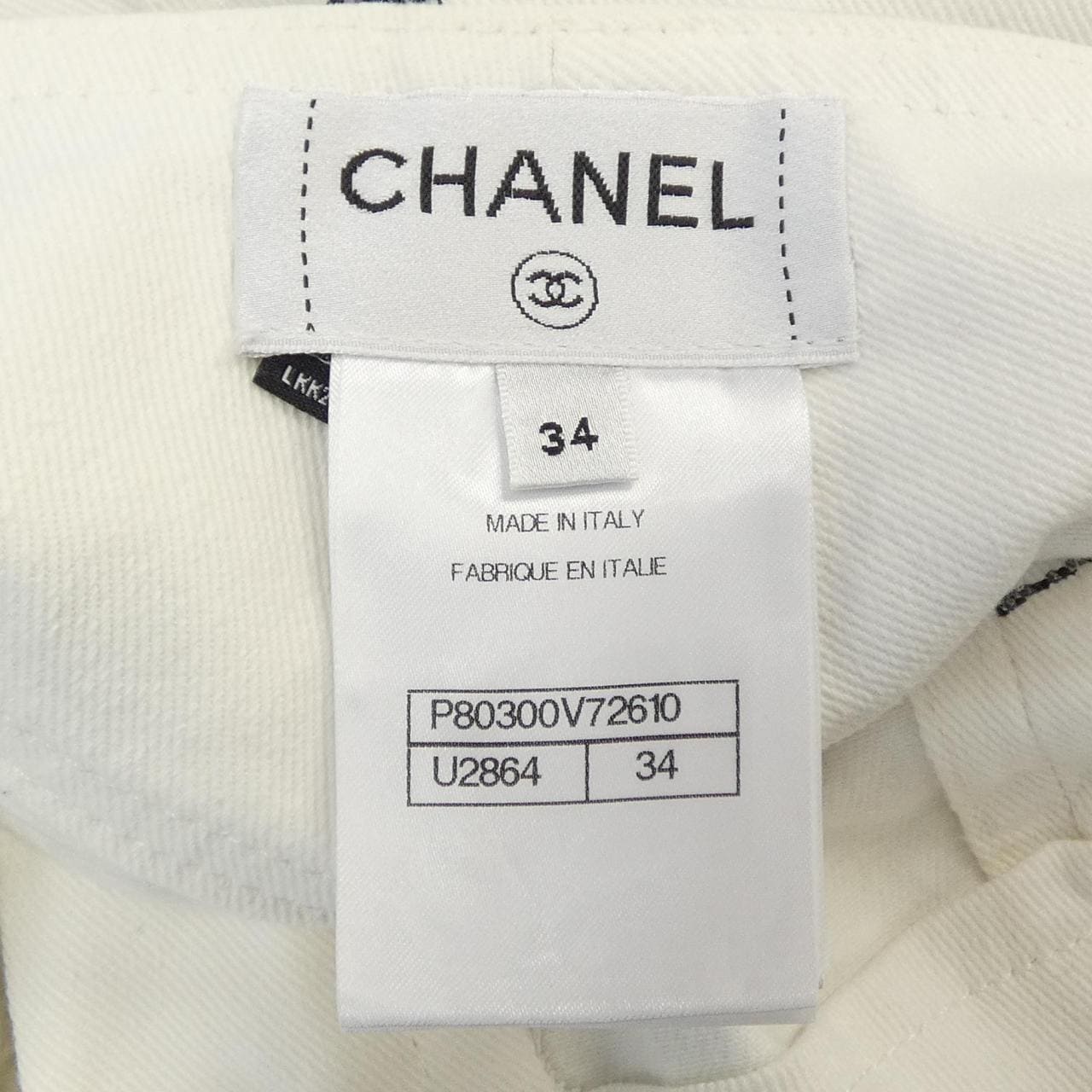 シャネル CHANEL LOOK57 P80300V72610 25B ジーンズ