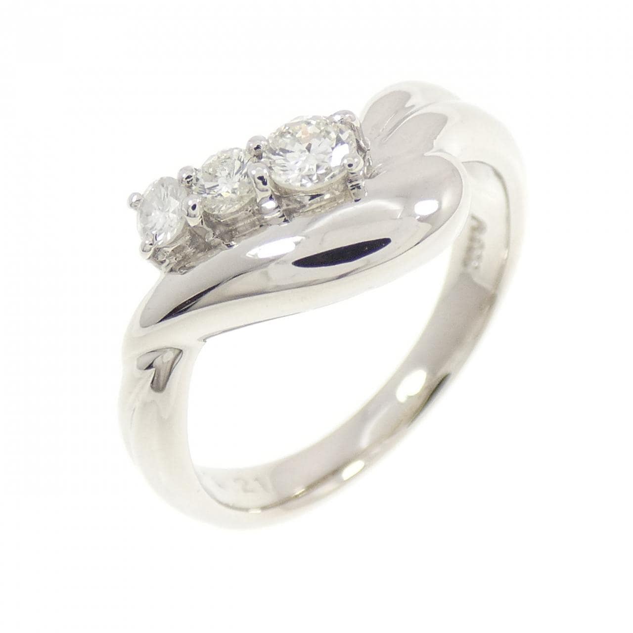 PT900 ダイヤモンド リング 0.21CT