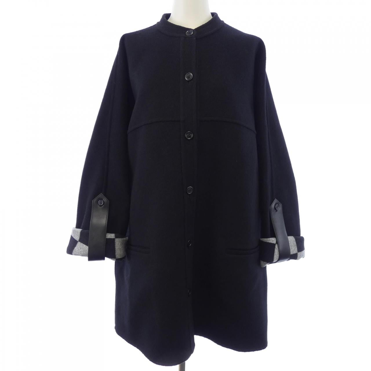 ルイヴィトン LOUIS VUITTON シグネチャーボクシーボタンアップコート FSCO04NVN コート