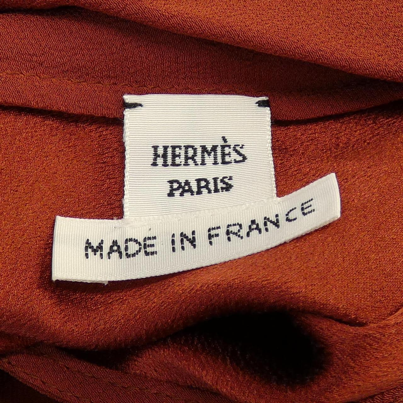 エルメス HERMES ツイリーカラードレス DRESS WITH TWILLY COLLAR 2H0516DC ワンピース
