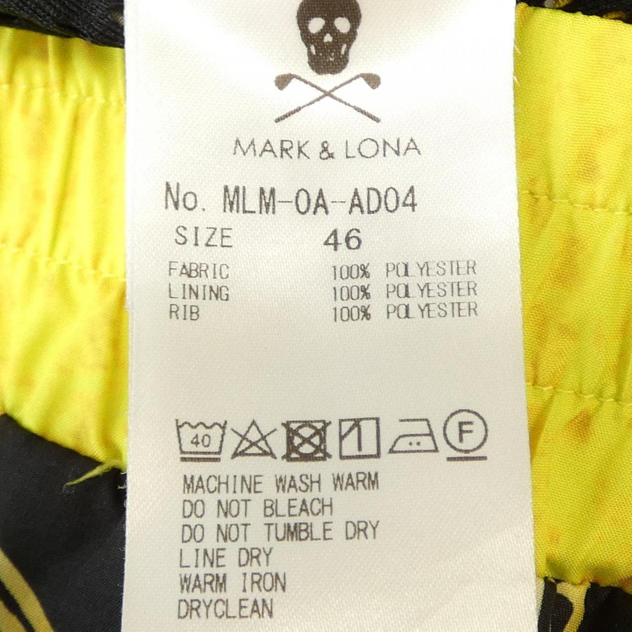 マークアンドロナ MARK&LONA ブルゾン
