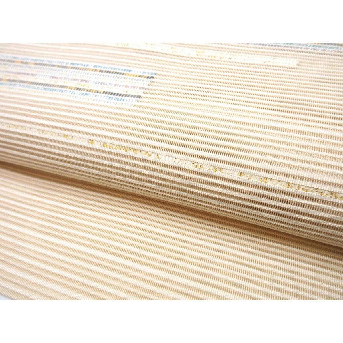 【未使用品】夏名古屋帯　絽綴織