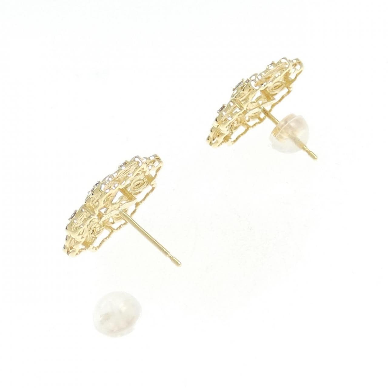 K18YG ダイヤモンド ピアス 0.20CT