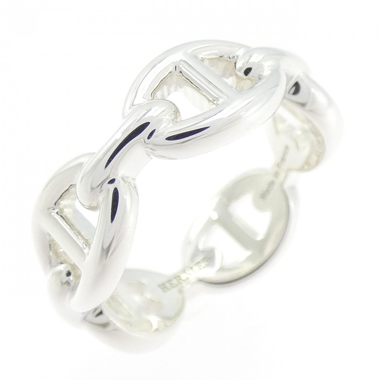 HERMES Chène d'Angle Anchenée Ring