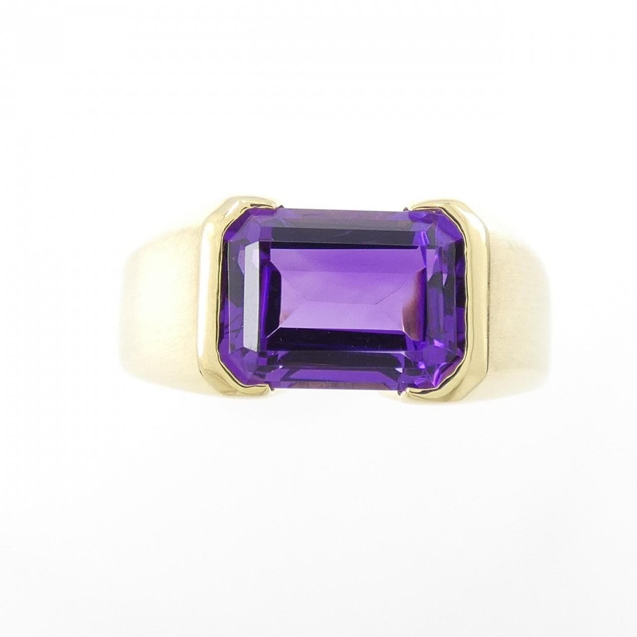 K18YG アメジスト リング 2.30CT
