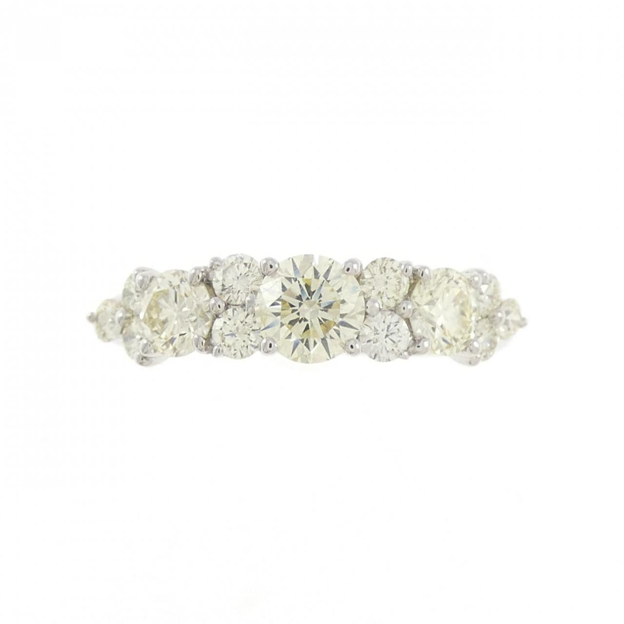 K18WG ダイヤモンド リング 0.95CT