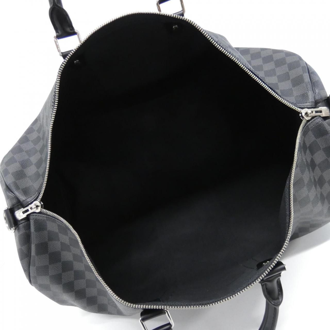 ルイヴィトン ダミエ グラフィット キーポル バンドリエール 55cm N41413 ボストンバッグ