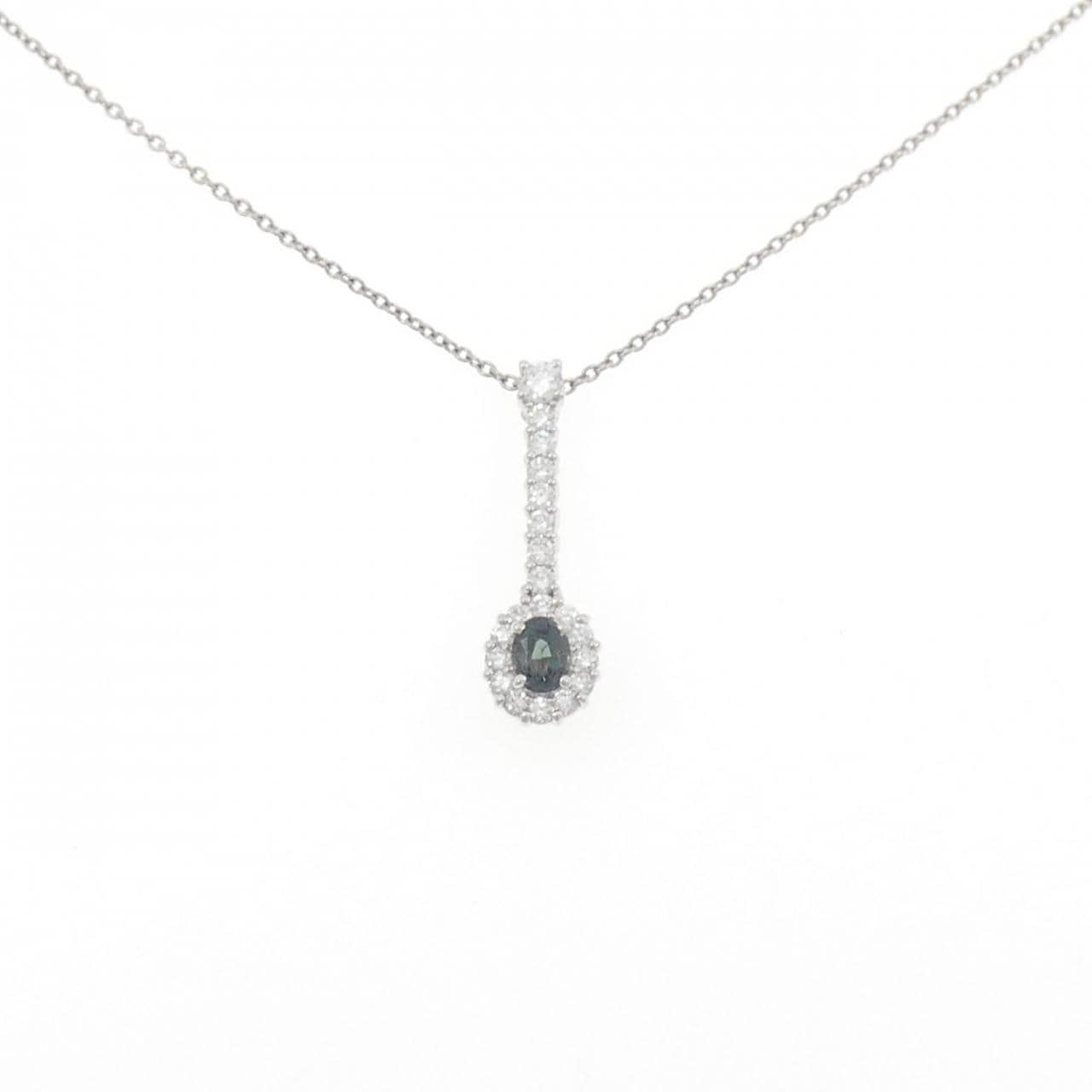 TASAKI亞歷山大變石項鍊 0.32克拉