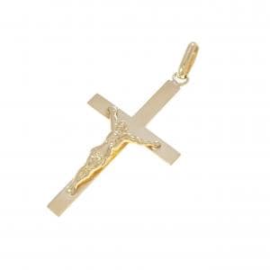 K18YG クロス ペンダント