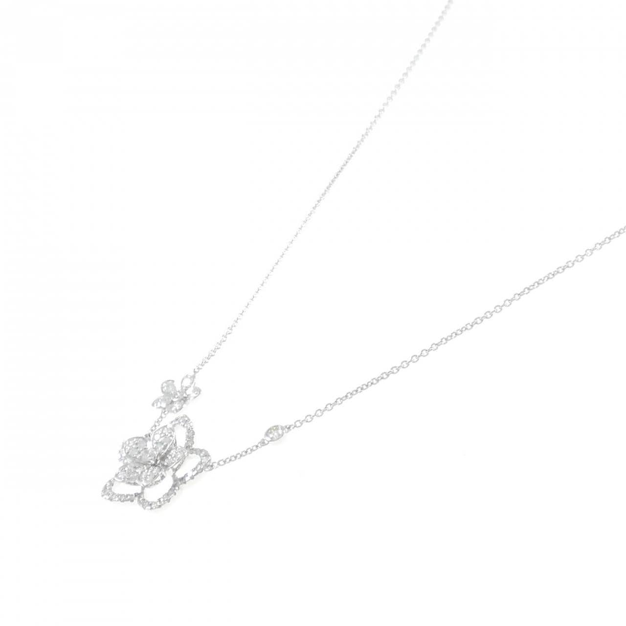 Graff Wildflowers Double Diamond Necklace