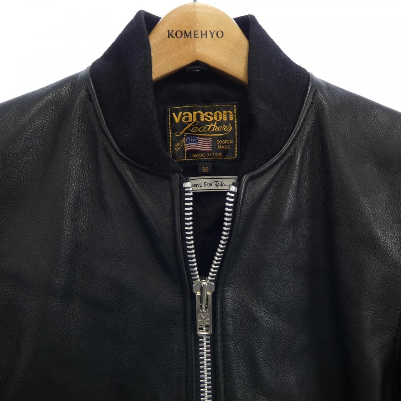 バンソン VANSON RON HERMAN レザージャケット