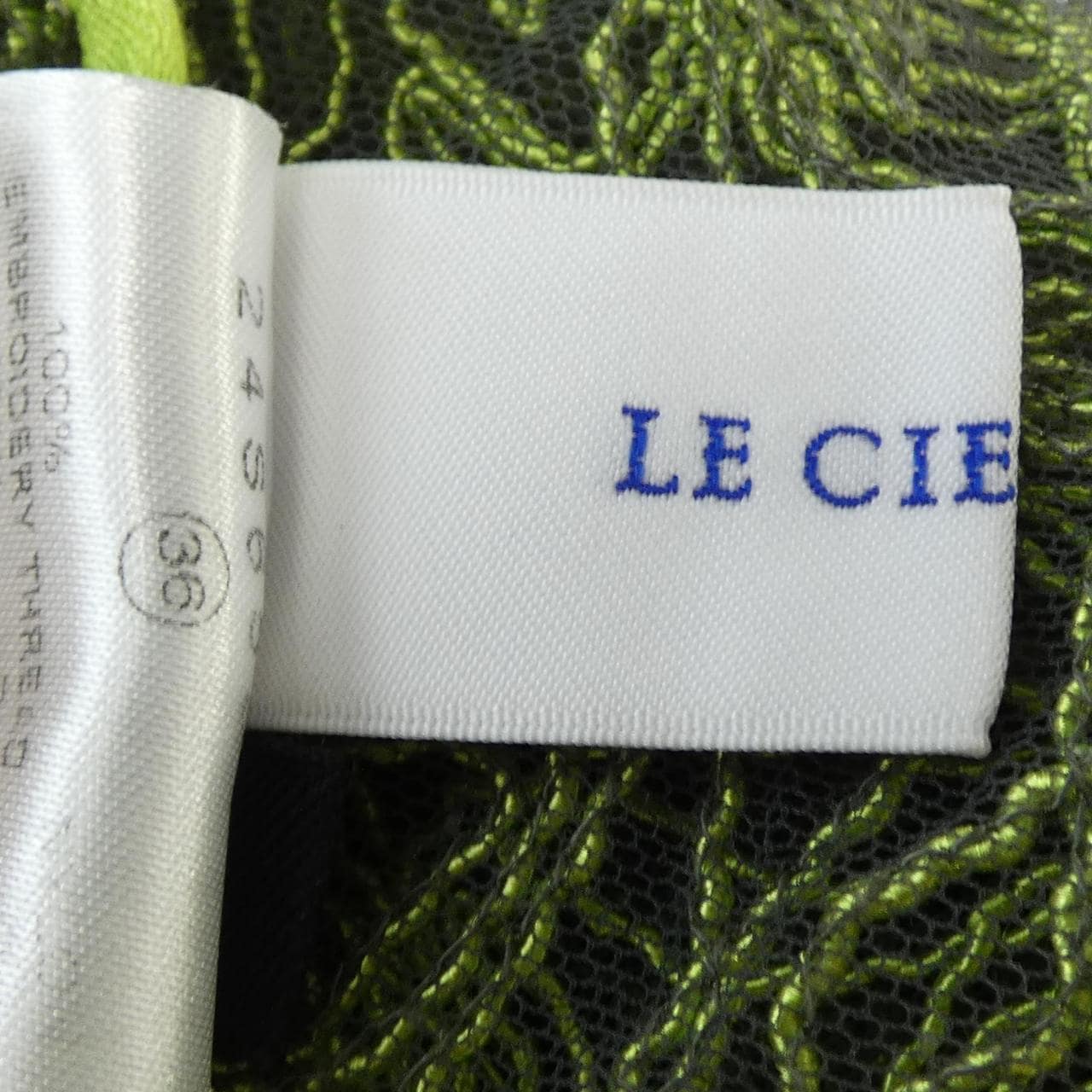 ルシェルブルー LE CIEL BLEU 24S65517 ワンピース