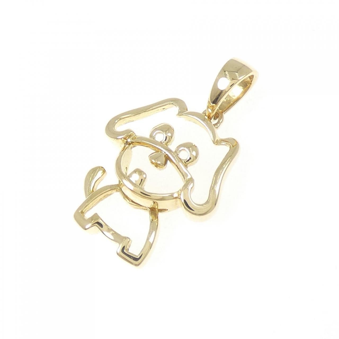 750YG狗狗吊坠