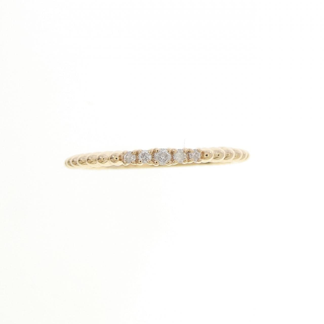 アガット ダイヤモンド リング 0.04CT