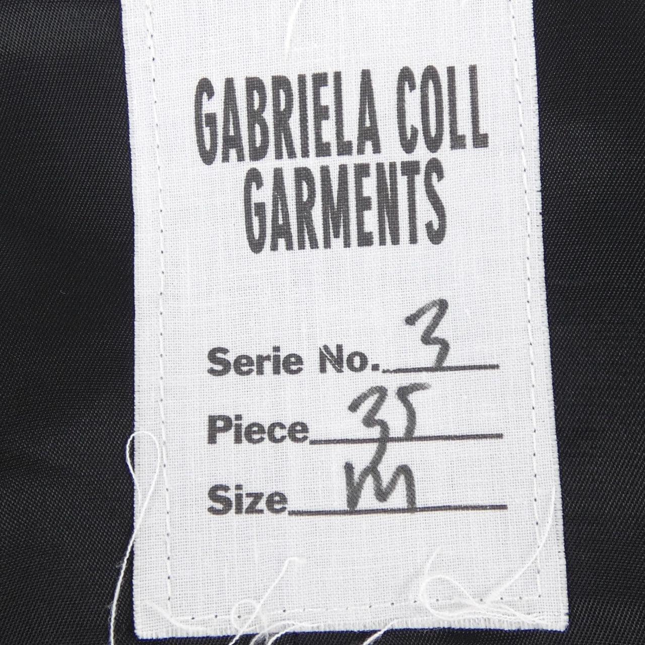 ガブリエラコールガーメンツ GABRIELA COLL GARMENTS BLJ-19010-A ベスト