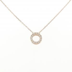 K18PG ダイヤモンド ネックレス 0.12CT