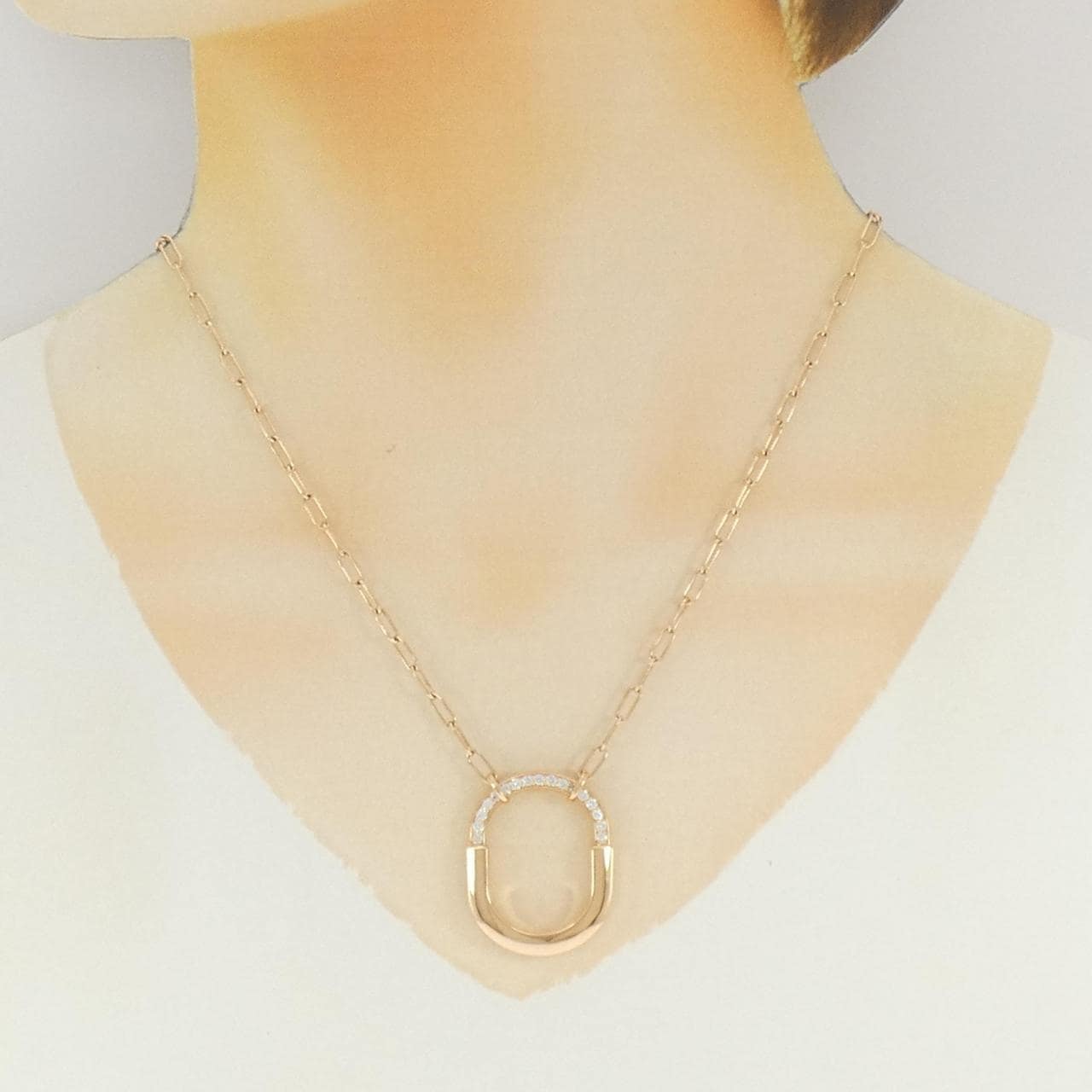 ティファニー ロック ネックレス 0.33CT