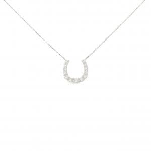 PT900/PT850 ホースシュー ダイヤモンド ネックレス 0.50CT