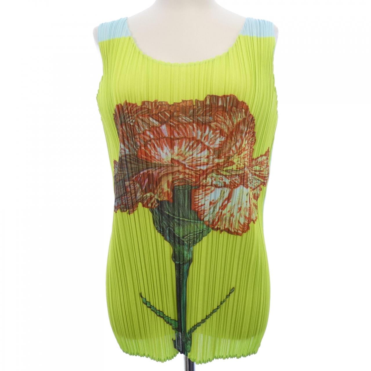 【ヴィンテージ】プリーツプリーズ PLEATS PLEASE 2000 横尾美美 カーネーションプリント PP06-JK101 トップス