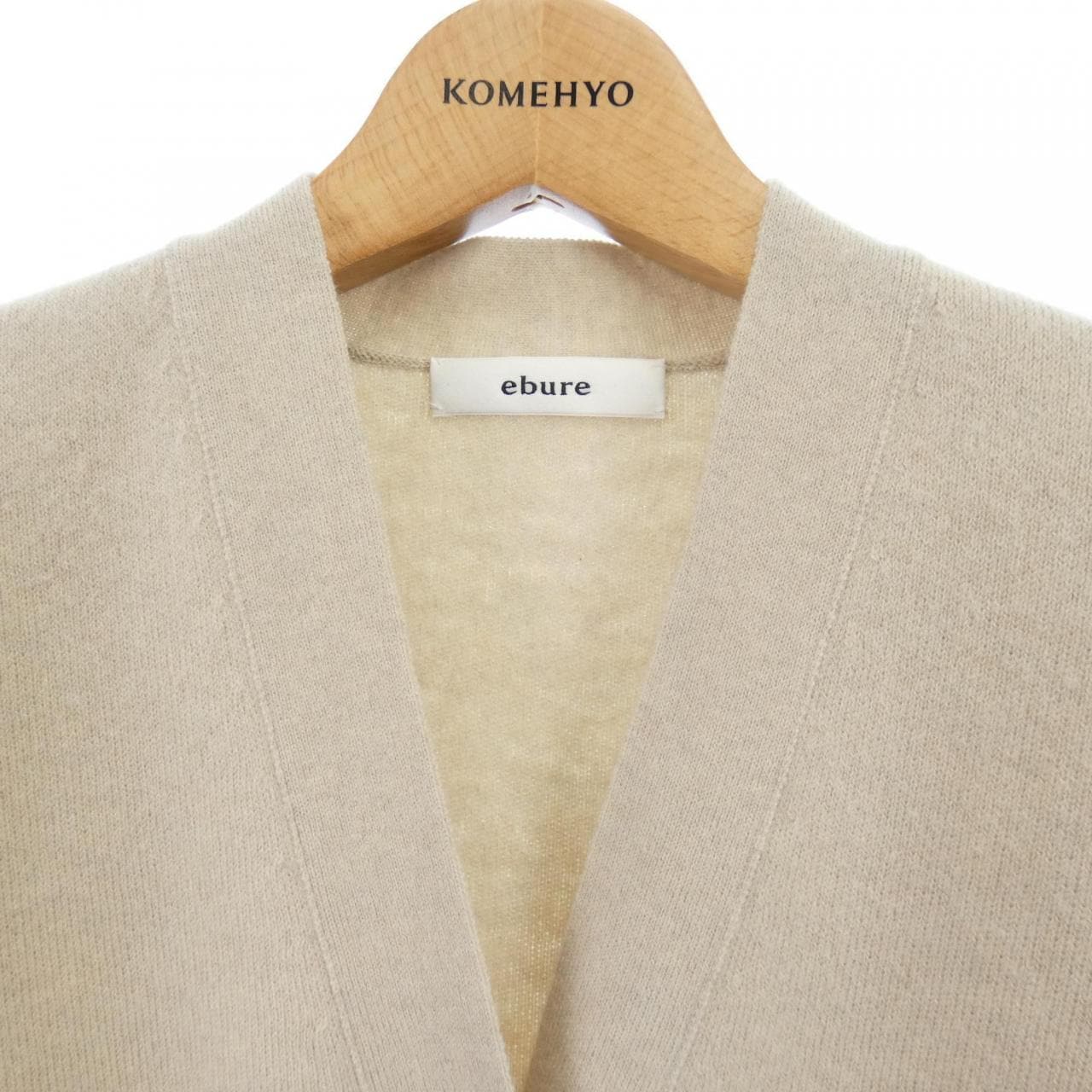 エブール ebure カーディガン