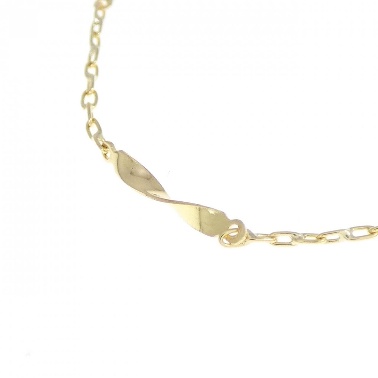 K18YG necklace