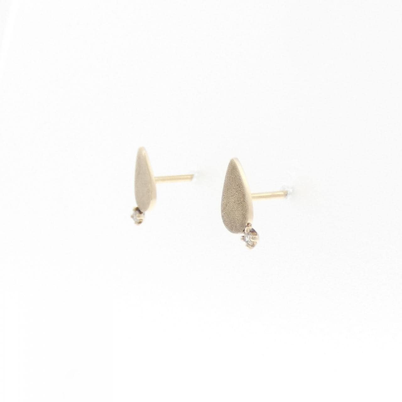 アガット ダイヤモンド ピアス