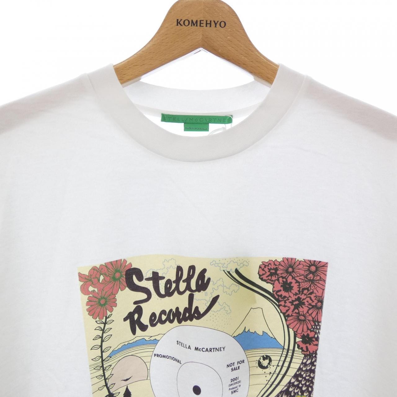 ステラマッカートニー STELLA MCCARTNEY レコードロンティ Tシャツ