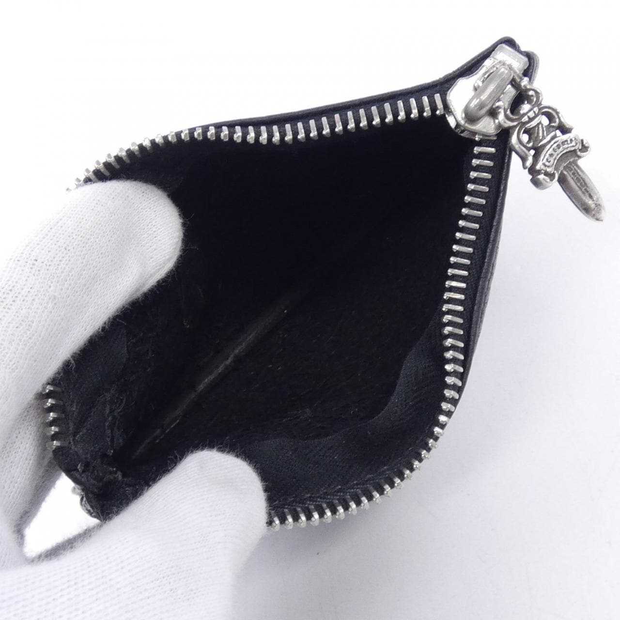 クロムハーツ CHROME HEARTS Z/CHNG PIPING 1CEME 2246 304 0916 0900 COIN CASE