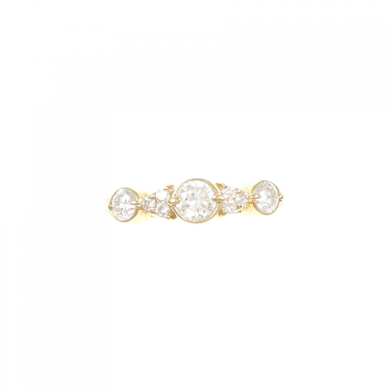 K18YG ダイヤモンド リング 0.501CT