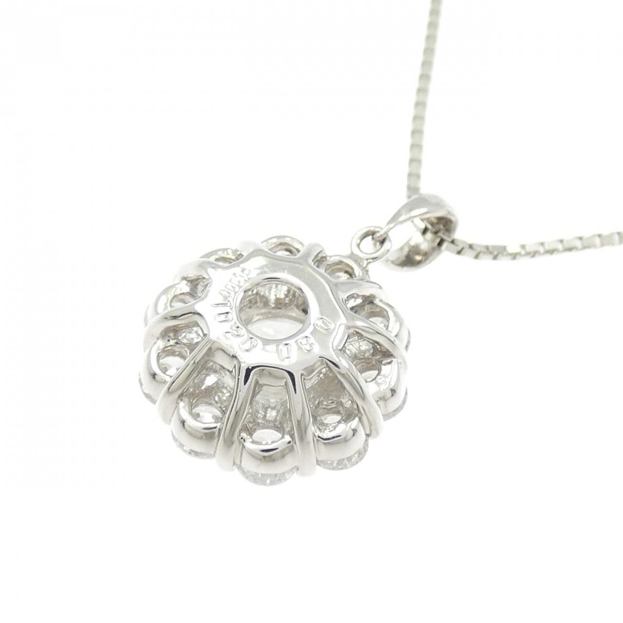 PT900/PT850 ダイヤモンド ネックレス 1.020CT G SI2 Fair
