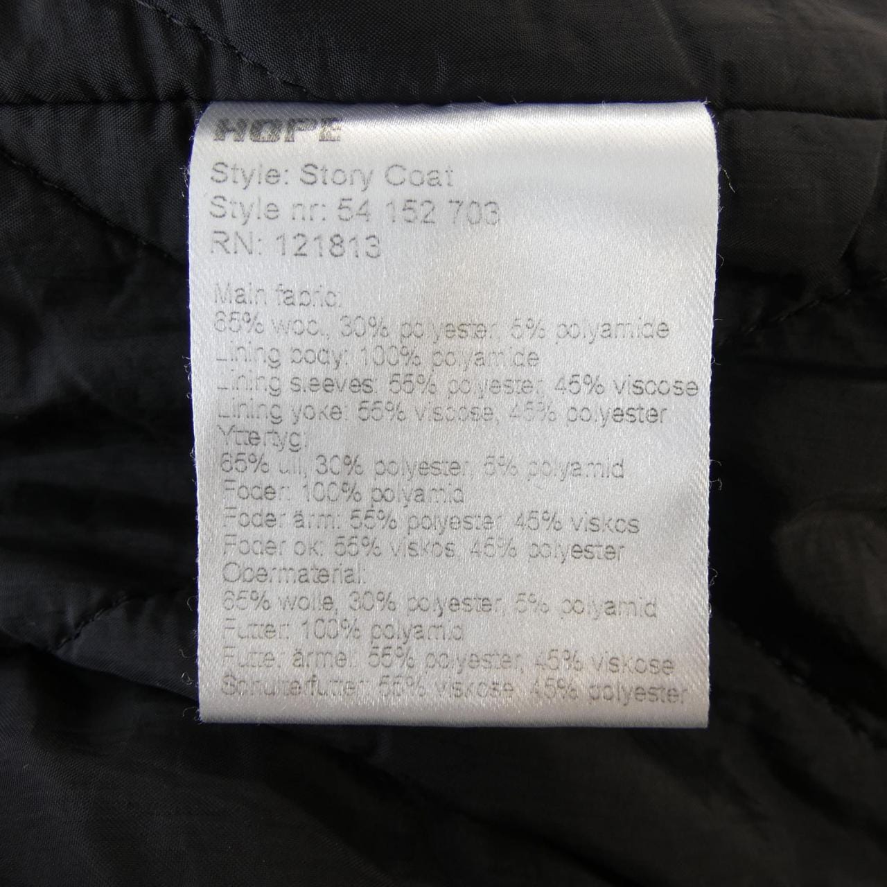 HOPE STORY COAT コート