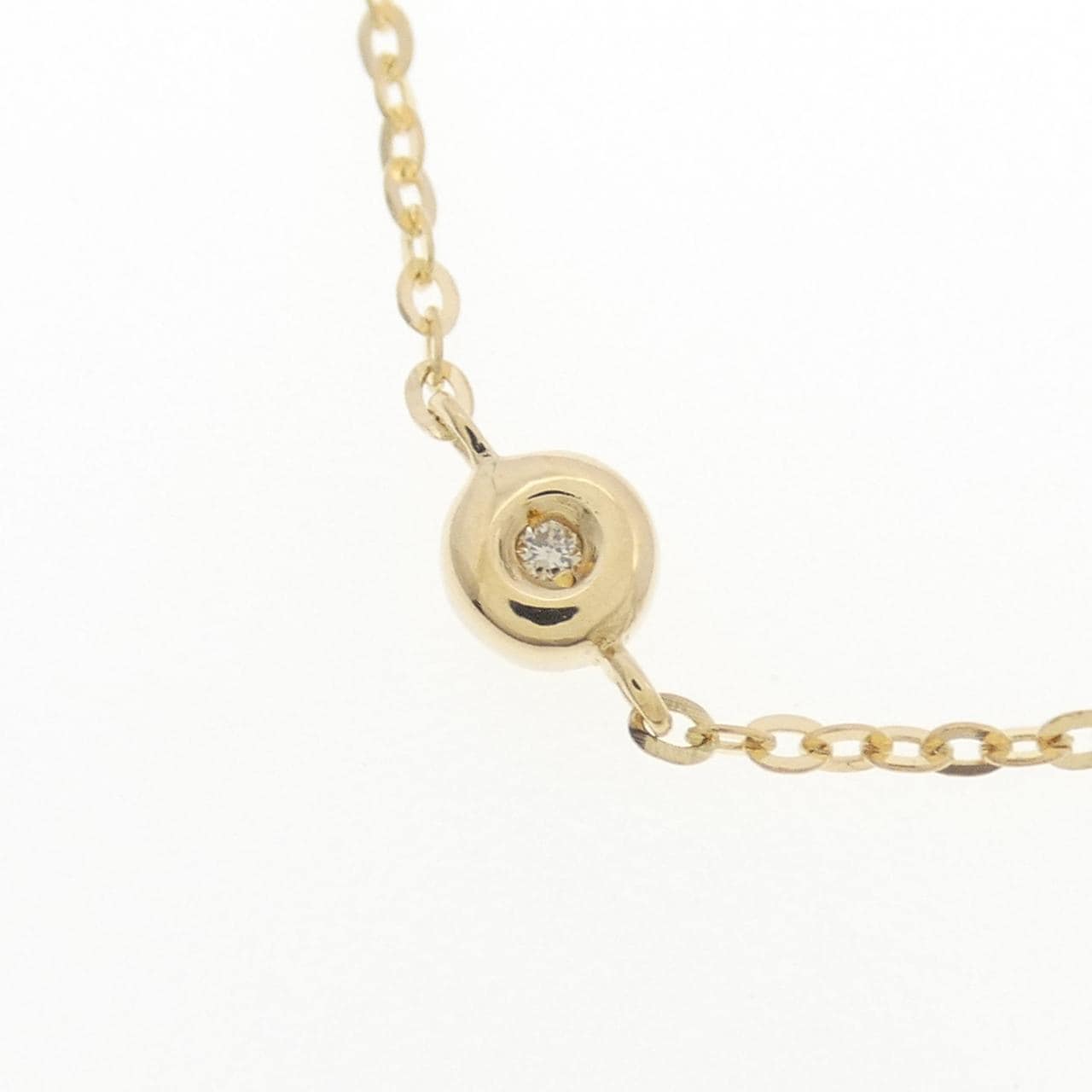 K18YG ダイヤモンド ネックレス 0.2CT