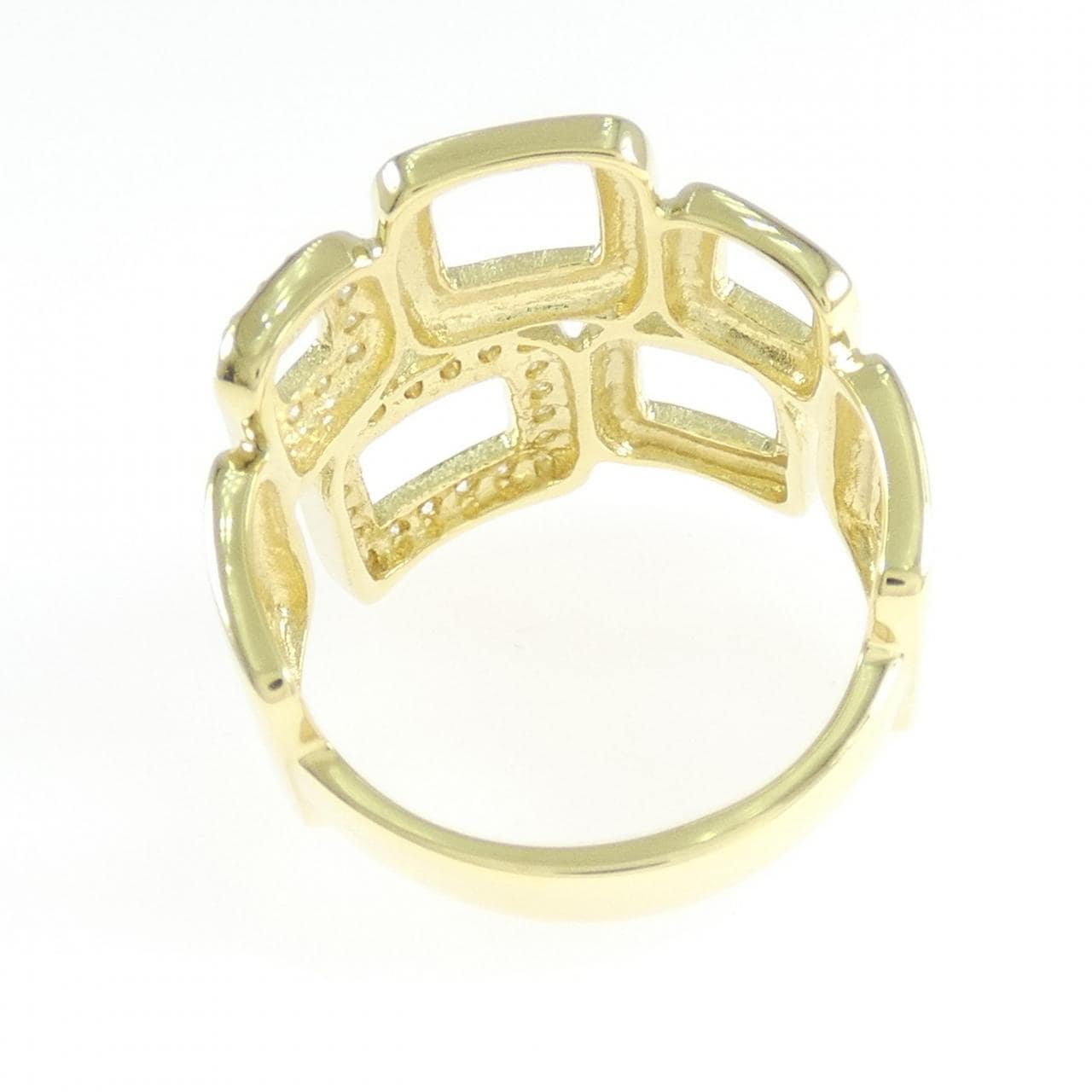 K18YG ダイヤモンド リング 0.33CT