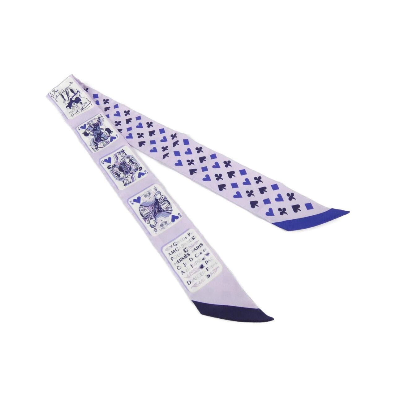 エルメス JEU DE CARTES ツイリー 063169S スカーフ