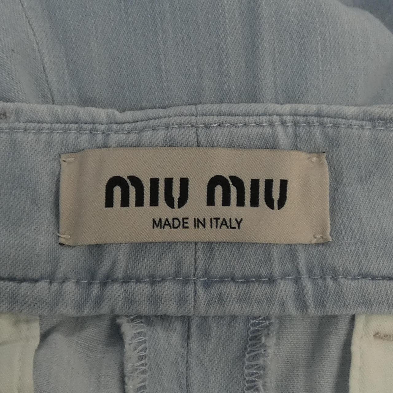 ミュウミュウ MIU MIU GWP501 SOOO 14HY パンツ