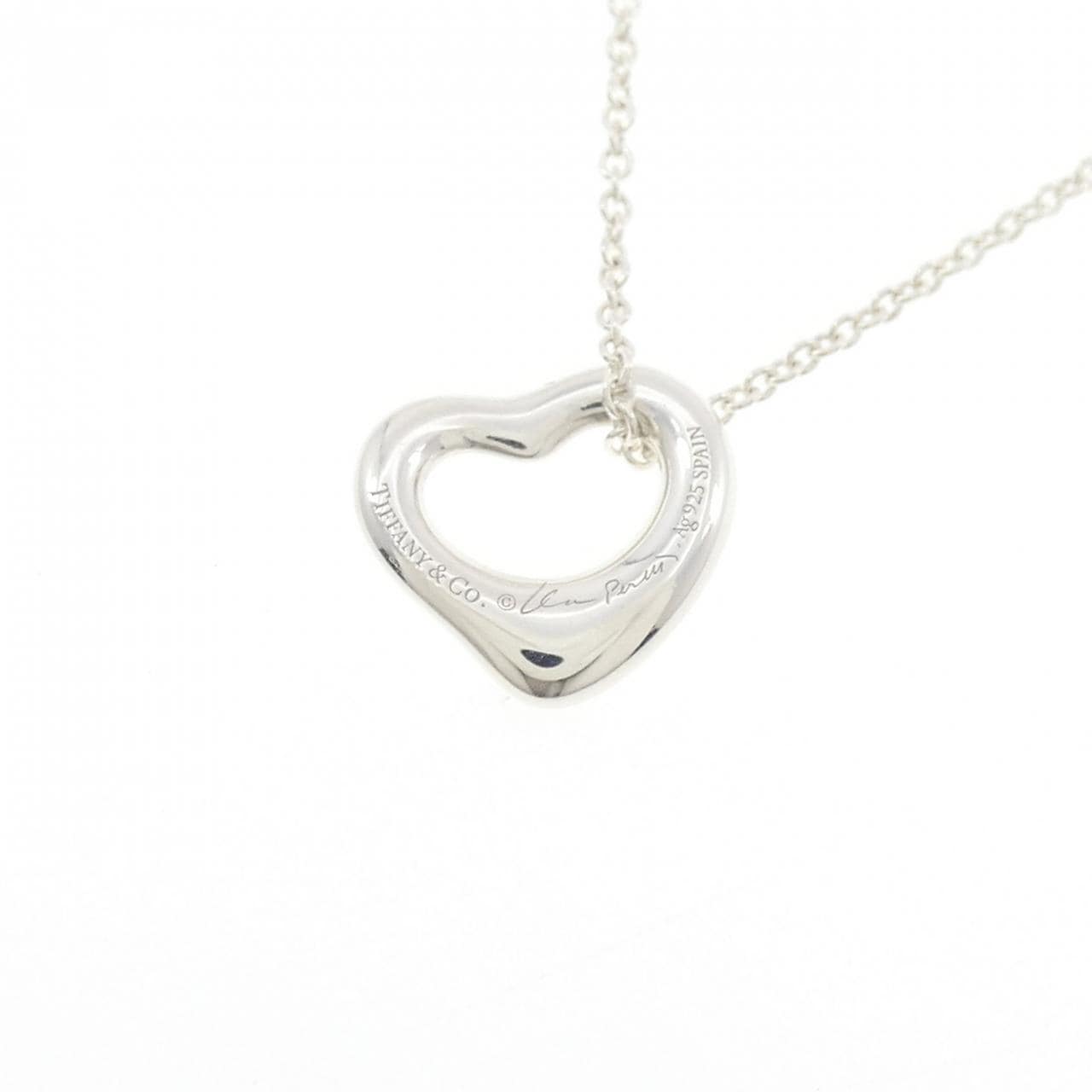 ティファニー オープンハート ネックレス