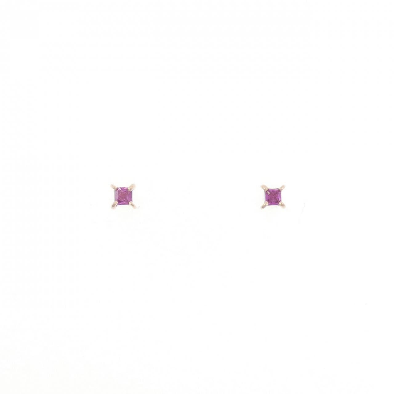 K10PG サファイヤ ピアス