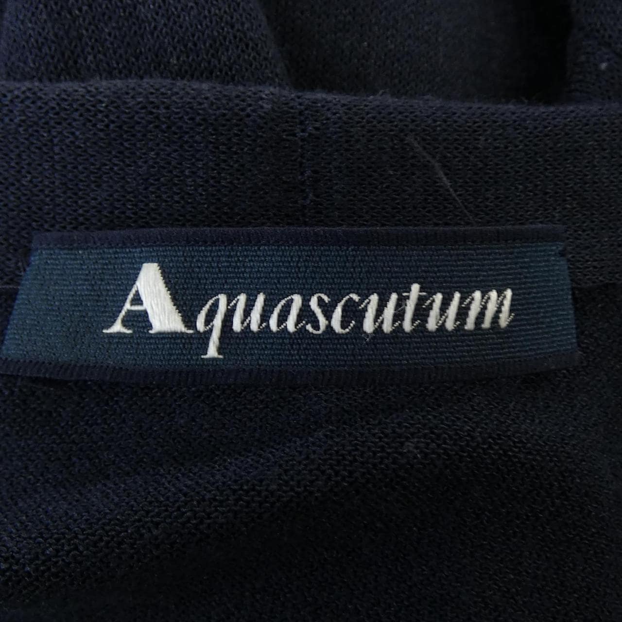 アクアスキュータム Aquascutum ロングカーディガン