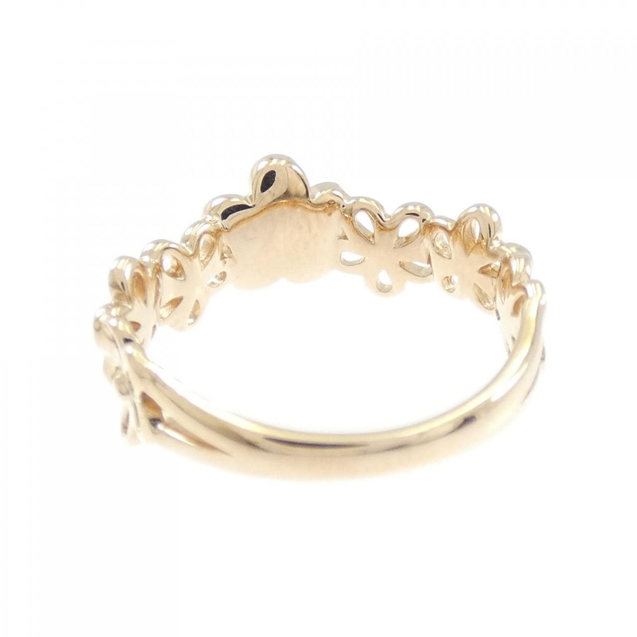 ポンテヴェキオ フラワー リング 0.04CT