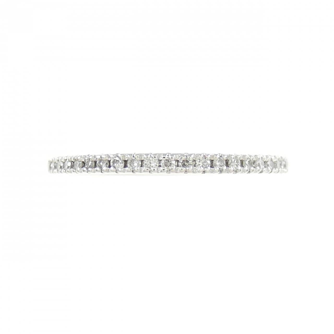 K14WG ダイヤモンド リング 0.11CT