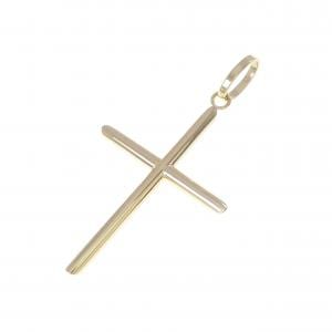 K18YG十字架吊坠