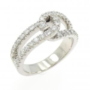 750WG ダイヤモンド リング 0.60CT