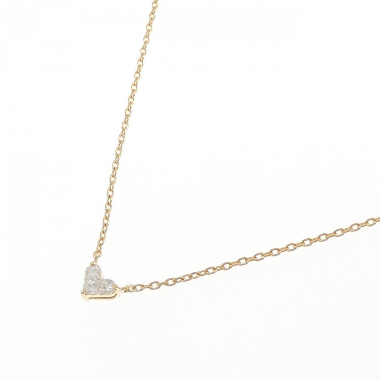 スタージュエリー ミステリアスハート ネックレス 0.10CT